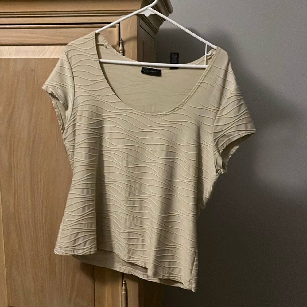 Context Short Sleeve textured shirt - nylon/spandex - XL
